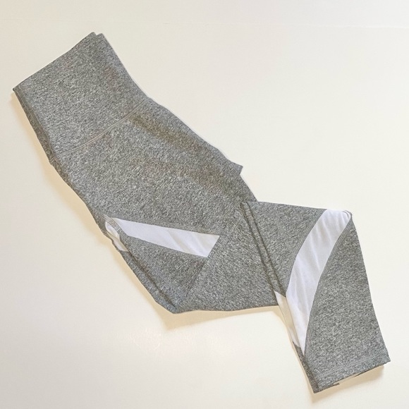 Aerie gray mesh cropped leggings size XS short - Picture 10 of 11